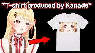 Kanade talks about why she designed her t-shirt to taunt people