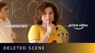 Deleted Scene - Vidya Balan  Shakuntala Devi  Amaz