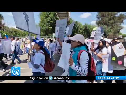 Video: Marchan en contra de las víctimas de desaparición forzada en Puebla