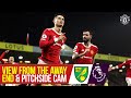 Pitchside Cam & View from the Away End | Norwich 0-1 Manchester United | Access All Areas