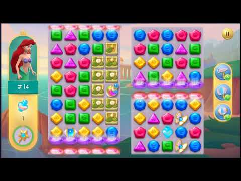 Disney Princess Majestic Quest Level 168 - NO BOOSTERS + FULL STORY 👸 | SKILLGAMING ✔️