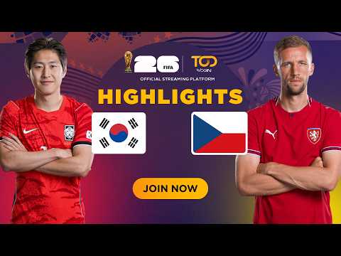 South Korea vs Czechia Match Highlight | FIFA World Cup 2026™