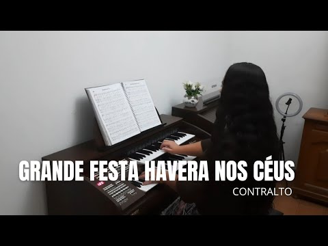 379 - Grande festa haverá nos céus! Hino cantado na voz do CONTRALTO - Hinos CCB