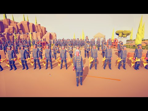 150x ROMAN MILITARY SIEGE ENEMY CASTLE - Totally Accurate Battle Simulator TABS