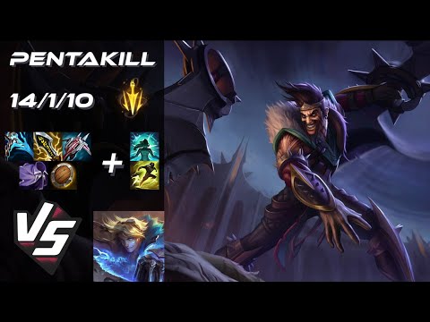 BOTTOM Draven vs Ezreal [PENTAKILL] - EU Grandmaster Patch 26.1