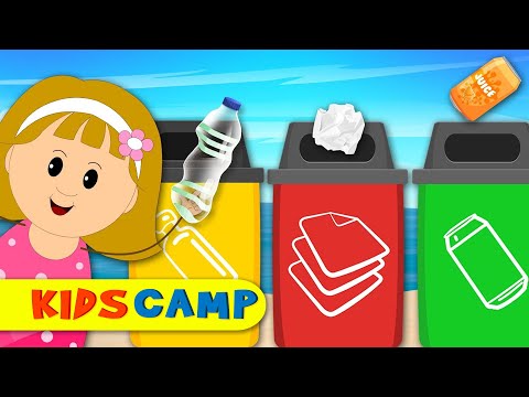 Kidscamp | The Clean Up Trash Song With Elly + More Fun Learning Videos