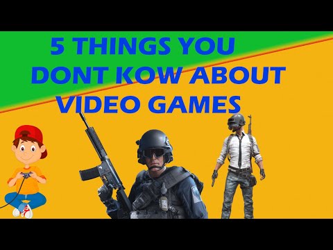 5 Things you don't know about video games  |goldrilla|Goldrilla