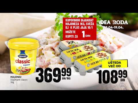 IDEA | Nedeljna ponuda 9-19.04.2020.
