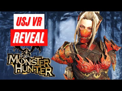 Monster Hunter VR USJ REVEAL GAMEPLAY TRAILER NEWS FIRST LOOK SUNBREAK モンスターハンターワールド：アイスボーン XR WALK