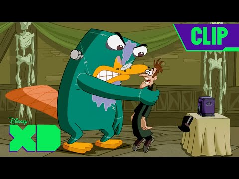 The Best Monster Contest 🧟‍♀️ | Phineas and Ferb | Full Scene | @disneychannel​