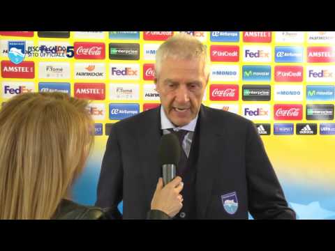 Pescara C5 - Benfica 2-4 (dcr) Intervista Colini
