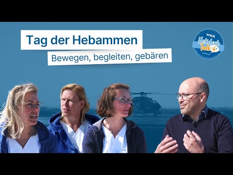 Helideck-Talk: "Bewegt Euch für die Hebammen"