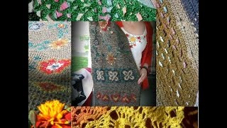 Pine Notes ~Crochet Update~The 4 Shawls~ Current Works in Progress