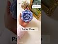 DIY Paper Rose How To Make A Blue Rose From Regular Paper