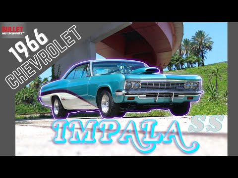 Restomod 1966 Chevrolet Impala SS with Miami Vice Aesthetic