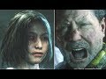 Desperate Father Protecting His Zombie Daughter Resident Evil 2 Remake 2019