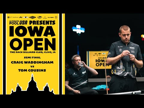 Craig Waddingham vs Tom Cousins | Semi Final | Iowa Open