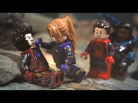 LEGO Avengers Endgame Final Battle Ending Iron Man Death Scene Animation
