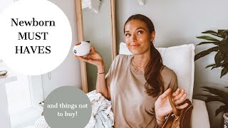 Newborn MUST haves and REGRETS!