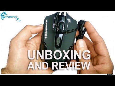Dragon War ELE G-11 Gaming Mouse Unboxing and Review