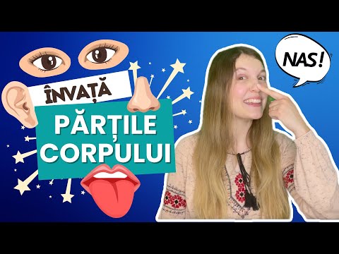 Învață PĂRȚILE CORPULUI prin joacă, poezii, cântece și povești | Mama Ioana