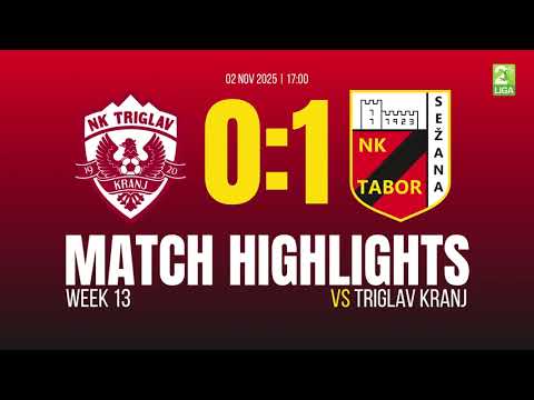 Triglav vs Tabor Highlights (2. 11. 2025)