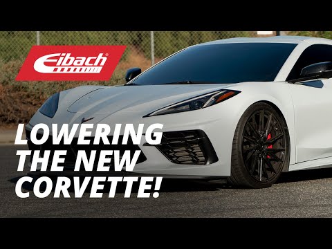 Behind the Scenes - Lowering the C8 Corvette with Eibach PRO-KIT
