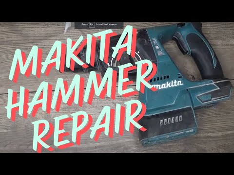 How to Clean and Maintain the Makita DHR242 SDS Chuck Mechanism: A Guide to Fixing the Mechanism