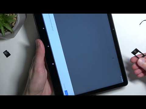 LENOVO Tab P11 Plus - How To Insert SD Card