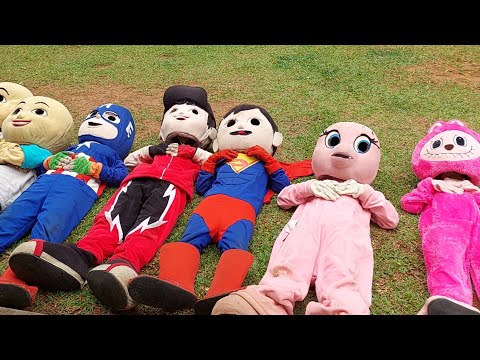 BADUT LABUBU MAIN PETAK UMPET 🔴 BANGUNIN BADUT LAGI TIDUR ‼️ BADUT PUTAR - PUTAR