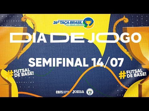 Taça Brasil Sub15 Masc. Divisão Especial - Semifinal Completa - Ao Vivo