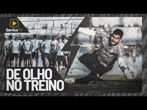 SANTOS FC FAZ TREINAMENTO NO ESTÁDIO DA EQUIPE DO SALGUEIRO
