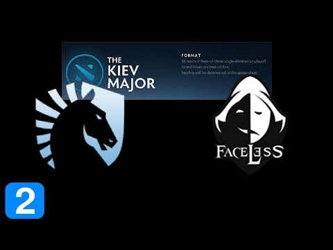 Liquid vs Faceless Game 2  Kiev Major Highlights Dota 2