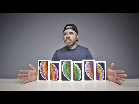 Unboxing Every iPhone XS + XS Max Video