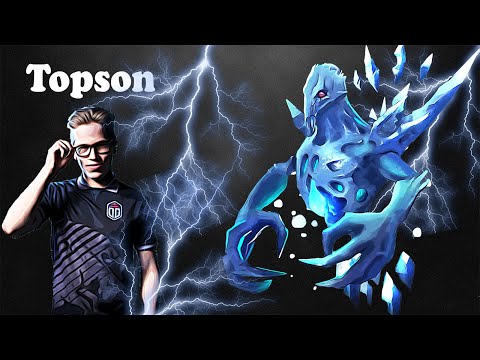 Topson - Ancient Apparition Offlane | Dota 2 7.27d Gameplay