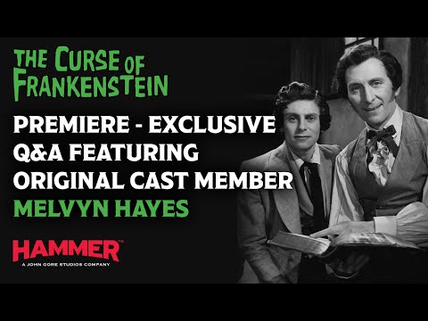 Thumbnail for video: Exclusive Q&A from The Curse of Frankenstein Premiere  Behind the Scenes with Hammer Experts Thumbnail for video: Exclusive Q&A from The Curse of Frankenstein Premiere  Behind the Scenes with Hammer Experts