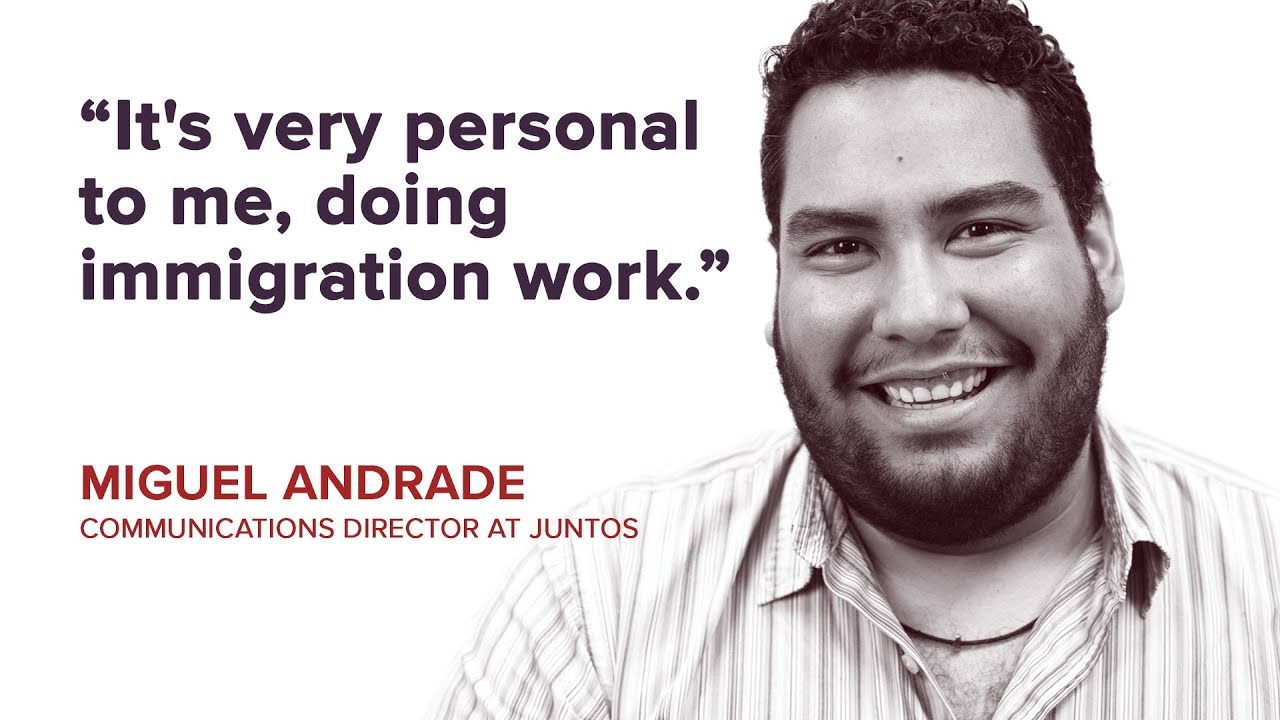 Miguel Andrade - Communications Manager of Juntos