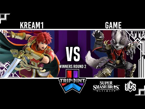 Tripoint Smash 134 - Winners Round 2 - Kream1(Roy) Vs. GAME(Wolf)
