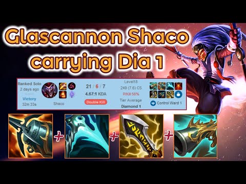 Diamond 1 Shaco Ranked Carry - EUW Rank 1 Shaco ;)[League of Legends] Full Gameplay - Infernal Shaco