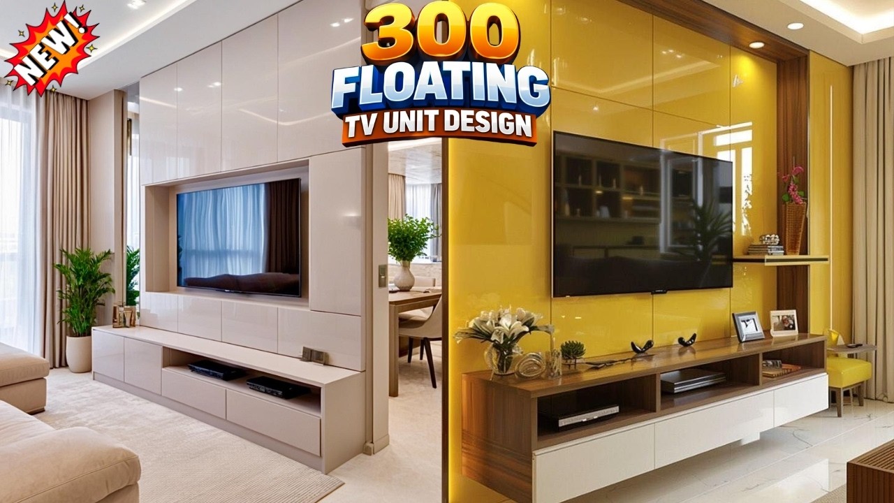 300 Floating TV Unit Design Ideas | Modern & Latest TV Wall Unit Designs 2026