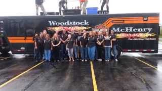 preview picture of video 'Woodstock Harley-Davidson ALS Bucket Challege 2014'