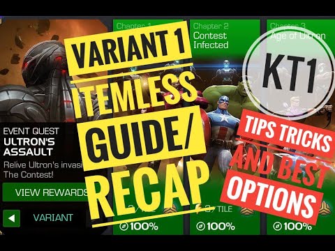 Variant 1 Guide! Itemless Exploration Recap And Advise!