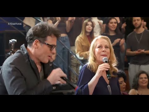 Lucinha Lins e Cláudio Lins cantam 'O Melhor Vai Começar' | Altas Horas 10/05/2025