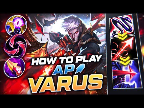 HOW TO PLAY AP NUKER VARUS MID | S+ Build & Runes | Season 12 Varus Mid Guide | League of Legends