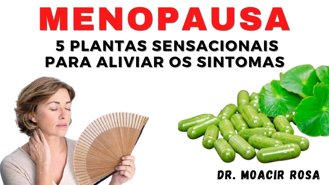 Menopausa: 5 Plantas Sensacionais para Aliviar os Sintomas || Dr. Moacir Rosa