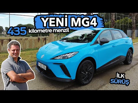 Yeni MG4 ilk sürüş | 435 km menzilli elektrikli