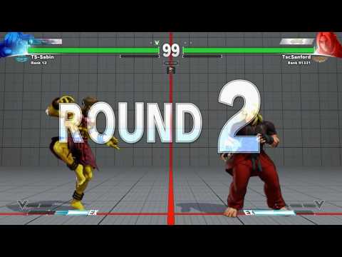 SFV~ Dhalsim (TS-Sabin) vs. Ken (TscSanford) HD 5