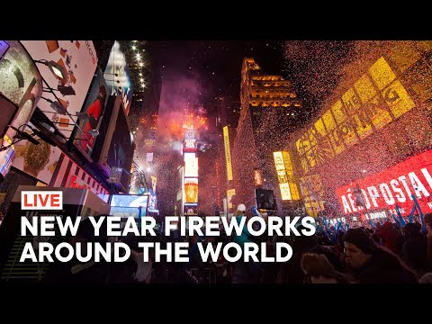 New Year 2026 Live - New Year Fireworks Around The World