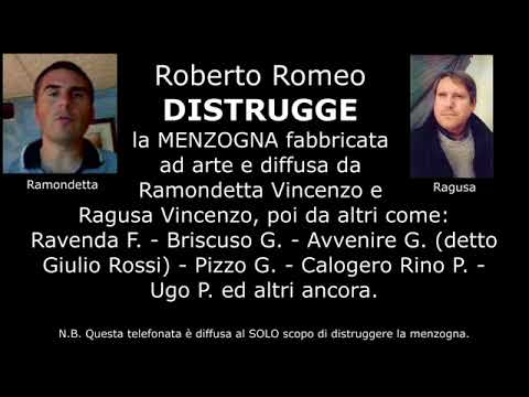 Roberto Romeo Testimonianza Circa Lentini   19 01 18_Quello che IO vi dico nelle tenebre..