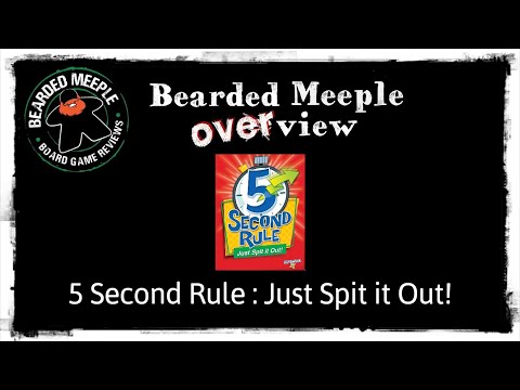 Bearded Meeple Overview : 5 Second Rule